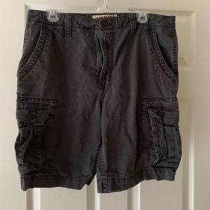 Men’s Gray Cargo Shorts